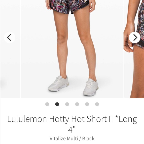 Lululemon hotty hot shorts 8 - Picture 3 of 3